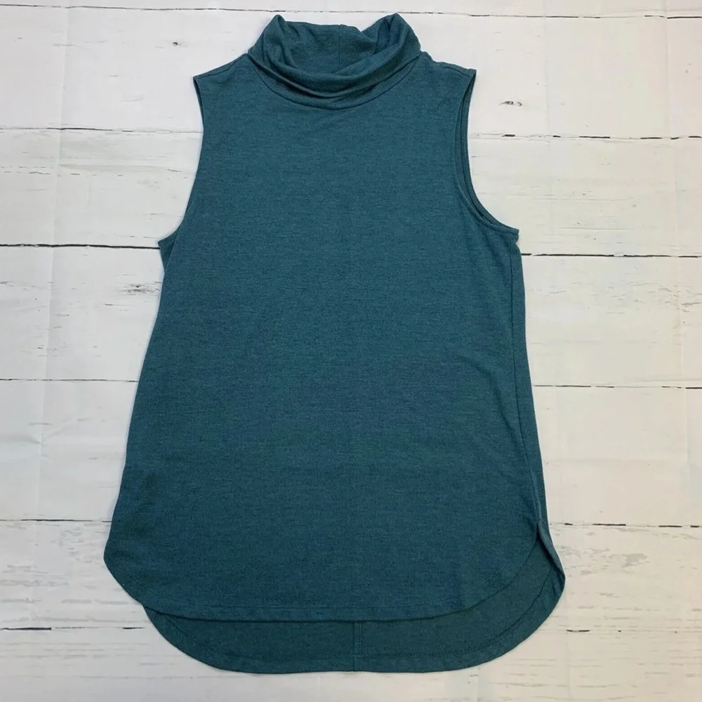 NWT Womens Ann Taylor Loft Blue Tank Top - Picture 1 of 6